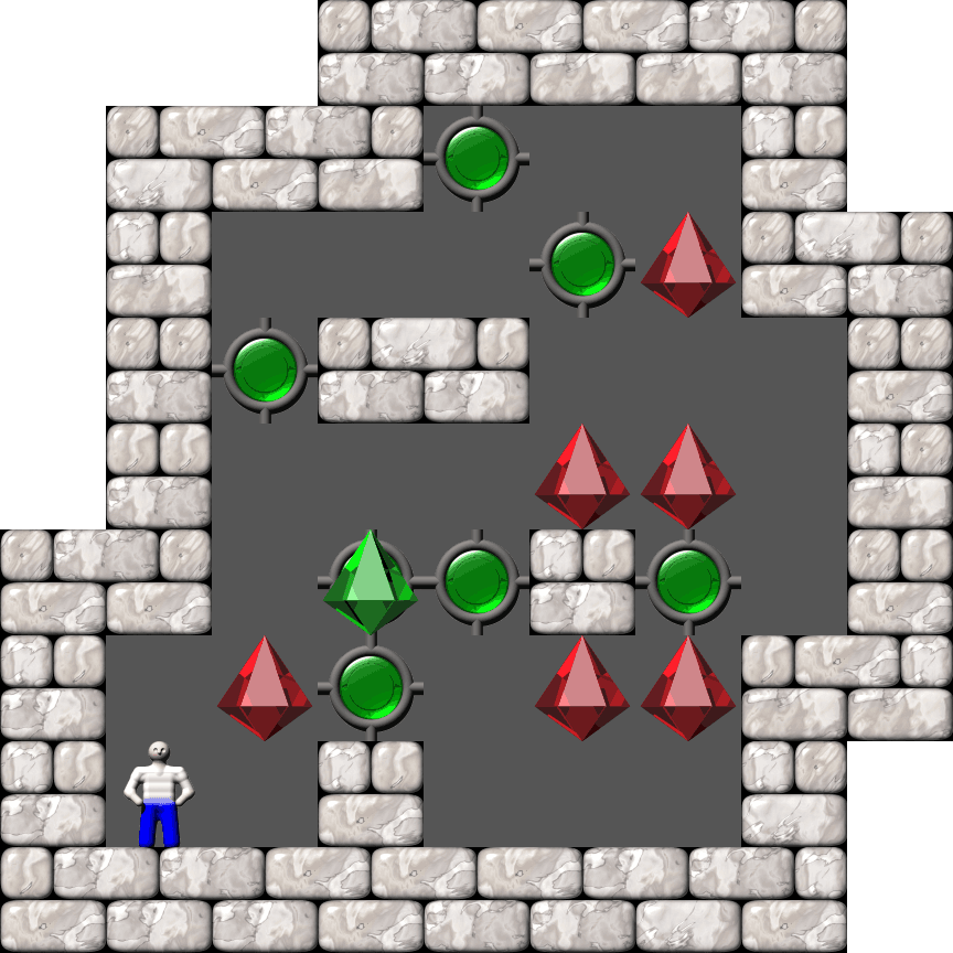 Sokoban Ionic Catalysts level 1102